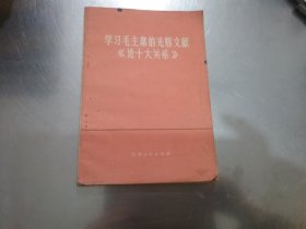 学习毛主席的光辉文献《论十大关系》