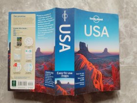 Lonely Planet: USA (Country Guide) 孤独星球：美国  （英文版 小16开）