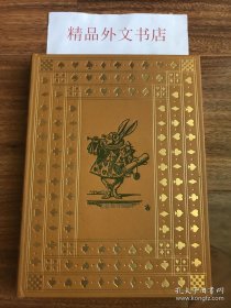 【现货在美国家中、包国际运费和中国海关关税】 Alice's Adventures in Wonderland，《爱丽丝漫游奇境记》，Lewis Carroll / 刘易斯·卡罗尔（著），富兰克林图书馆出版的世界永恒经典100本名著系列丛书之一， 1975年限量版 A Limited Edition（请见实物照片第5张），豪华全真皮封面，三面刷金，珍贵外国文学资料！