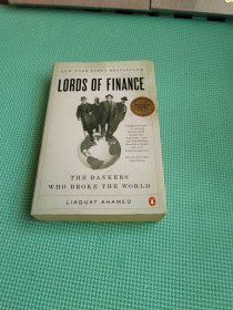 Lords of Finance: The Bankers Who Broke the World
