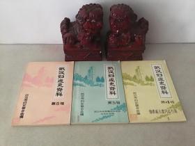 武汉妇运史资料 第4、5、6辑（共3本合售）