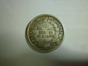 外国银币   尺寸 3.81 cm    重量  26.53克