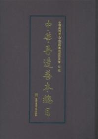 中华再造善本总目 （16开精装 全一册）