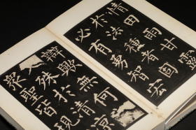 明拓玄秘塔碑 (善本碑帖精华 12开经折装 全一函一册 特装本 竹板嵌定制锦缎 并附藏书票 限量200部)