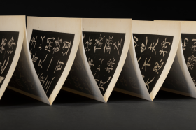 明拓玄秘塔碑 (善本碑帖精华 12开经折装 全一函一册 特装本 竹板嵌定制锦缎 并附藏书票 限量200部)