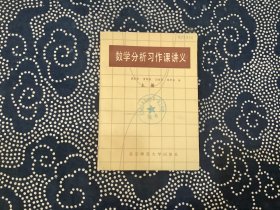 数学分析习作课讲义(上册)