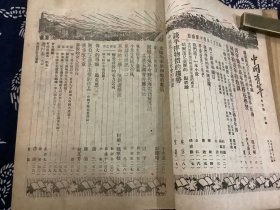 中国青年  1949年第5期至第20期（合订本一册，其中第10期至20期为华中版。中国新民主主义青年团第一次全国代表大会 开幕，闭幕文献