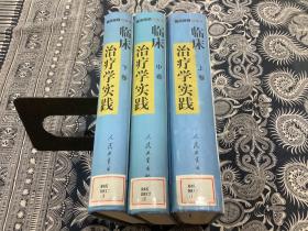 临床治疗学实践上中下【全三卷】（精装  2001年一版一印   人民卫生出版社 ）