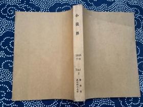 小说界 2005年4-6期 合订本