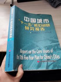 中国城市“十一五”核心问题研究报告（上册）