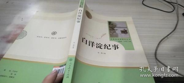 白洋淀纪事 名著阅读课程化丛书（统编语文教材配套阅读）七年级上