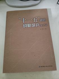 “十一五”规划战略研究（下册）