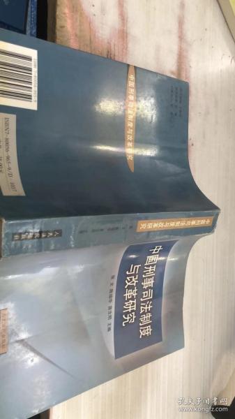 中国刑事司法制度与改革研究