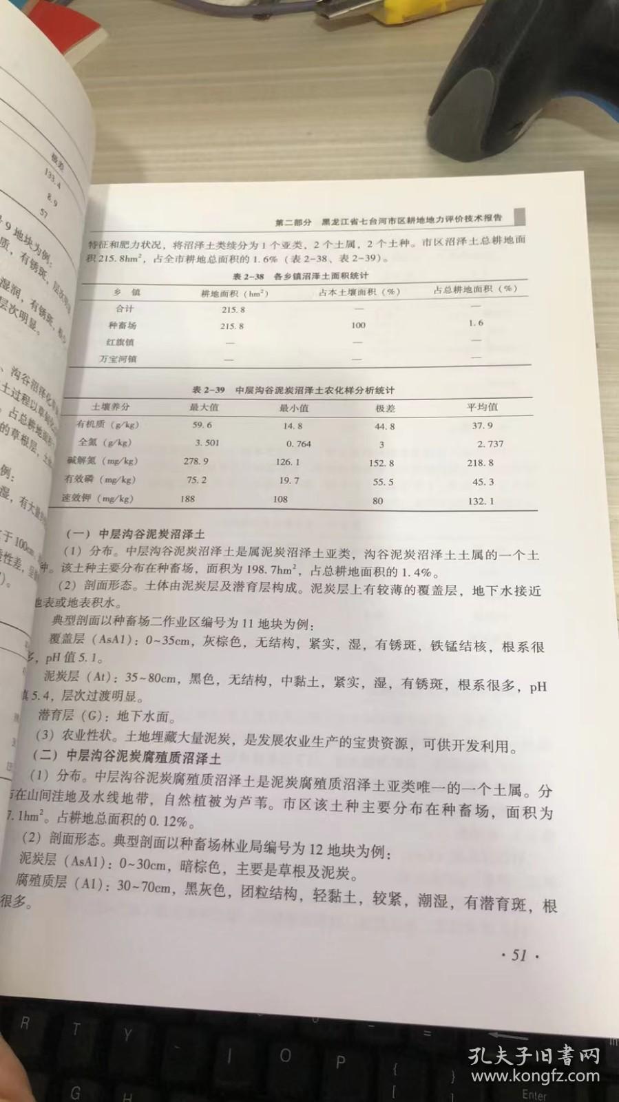 黑龙江省七台河市区耕地地力评价