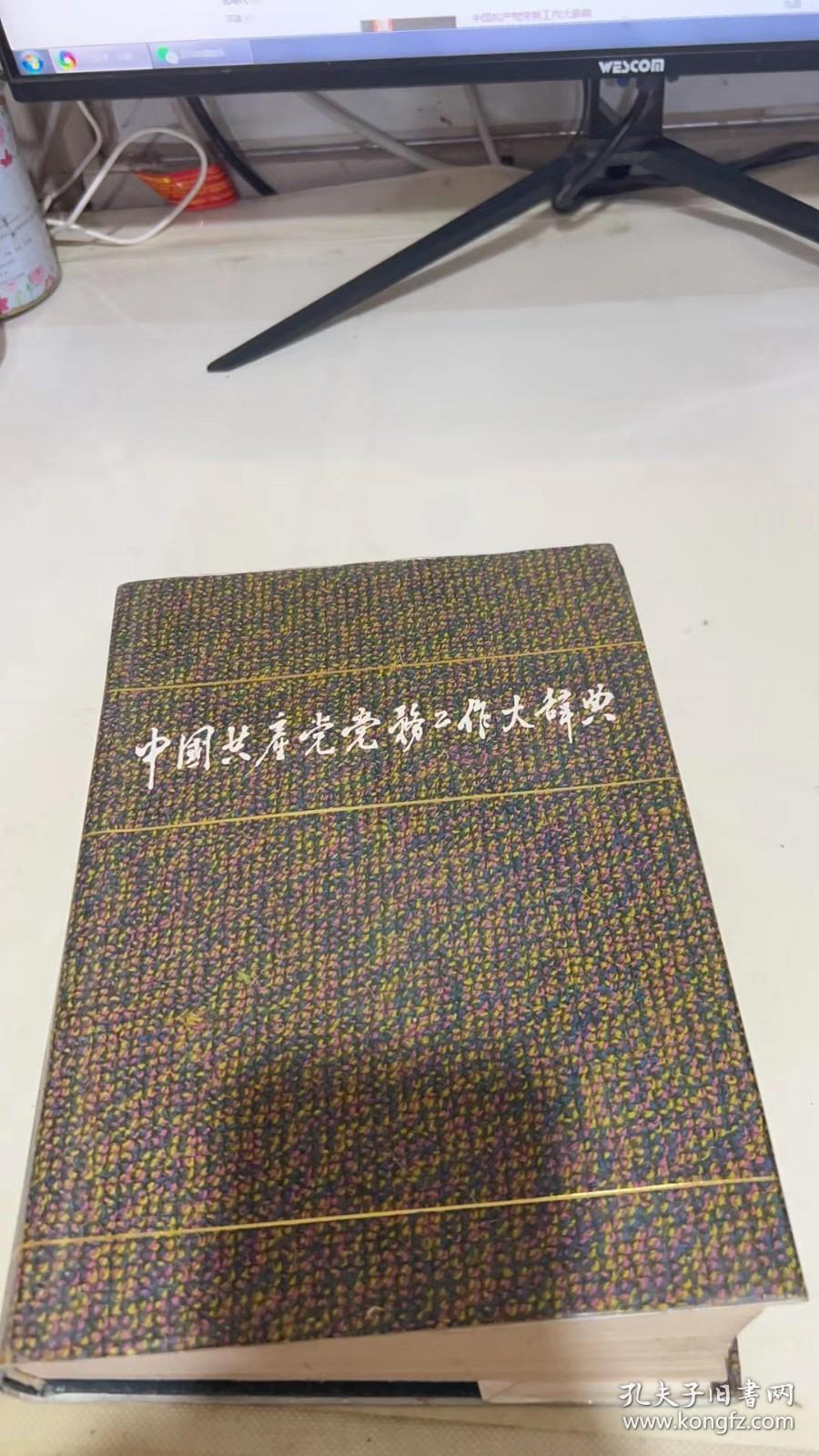 中国共产党党务工作大辞典