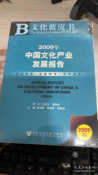 2009年中国文化产业发展报告