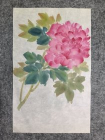花鸟画，无款，小品，尺寸33×20厘米