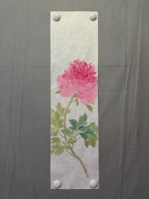 花鸟画，无款，尺寸69×18厘米