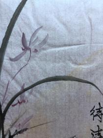 16290~【吕卫】花鸟画，尺寸约为50*34厘米