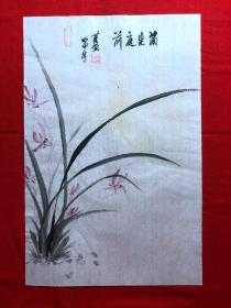 16297~【吕卫】花鸟画，尺寸约为50*32厘米