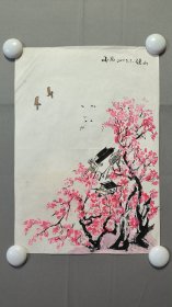 22823，继山山水画，小品，尺寸约29×20厘米