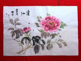 16251~【吕卫】花鸟画，尺寸约为49*33厘米