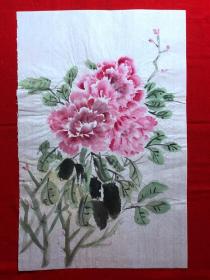 16260~【吕卫】无款花鸟画，尺寸约为49*32厘米