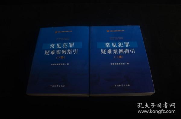 常见犯罪疑难案例指引（套装上下册）/法律适用案例精通本系列