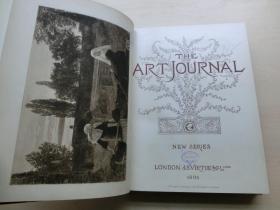 【包邮】1893年版《艺术日志》（THE ART JOURNAL） 英国版 版画、影像、插图及文字页面完整