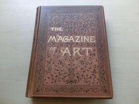 【包邮】1884年版《艺术杂志》（ THE MAGAZINE OF ART ）蚀刻版画  照相版画  大量木刻版画及插图 完整