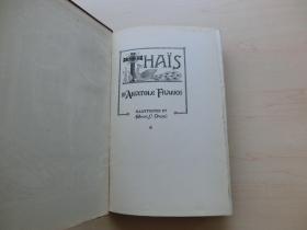 【包邮】1926年出版  法朗士名著 《 黛丝》（THAIS）Frank C. Pape 精美版画插图