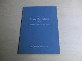 【包邮】1953年初版 《美国弗利尔博物馆所藏明代瓷器》（ Ming Porcelains in the Freer Gallery of Art ）