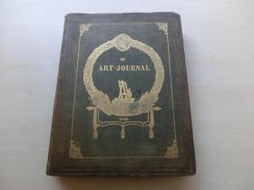 【包邮】《艺术期刊》 1849年版 The Art Journal 大开本 33.8厘米 x 26.2 厘米 2.61公斤 376页 35幅满页版画 大量木刻版插图