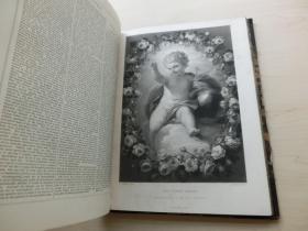 【包邮】《艺术期刊》 1858年版 The Art Journal 大开本 33.3厘米 x 25.5 厘米 2.8公斤 376页 36幅满页版画 大量木刻版插图