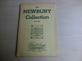 【包邮】1962年版《THE NEWBURY 藏品集 大龙、上海工部》邮集拍卖第三辑  THE NEWBURY COLLECTION PART III
