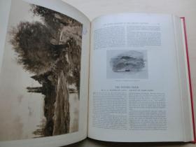 【包邮】1893年版《艺术日志》（THE ART JOURNAL） 英国版 版画、影像、插图及文字页面完整