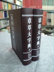 章草大字典精装两册全