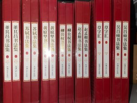 正版全新名家书法集。每套特价100元