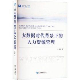 大数据时代背景下的人力资源管理（书内有笔迹不耽误阅读）