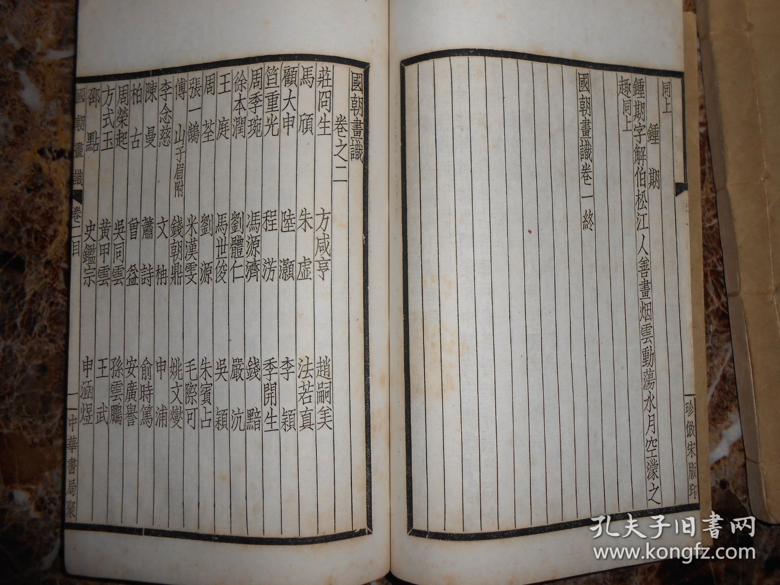 国朝画识（第1,4册）（民国）
