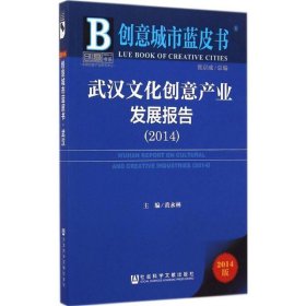 创意城市蓝皮书:武汉文化创意产业发展报告