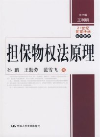 担保物权法原理/21世纪民商法学系列教材