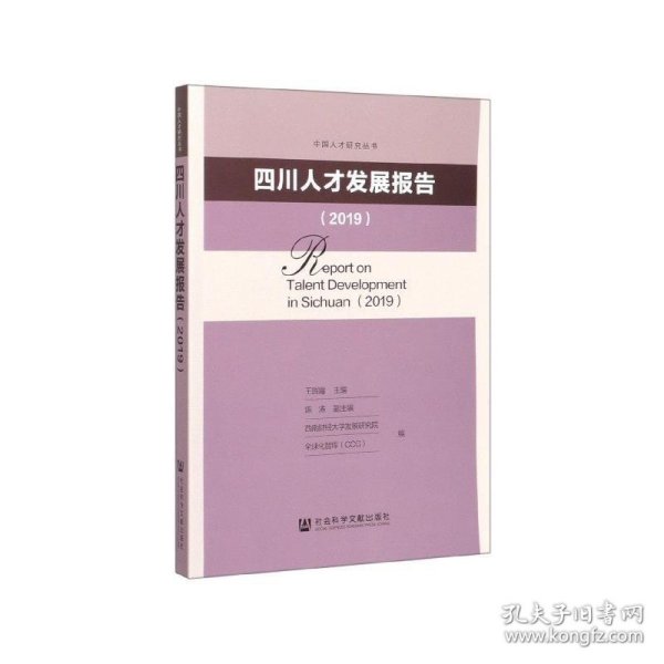 四川人才发展报告（2019）/中国人才研究丛书