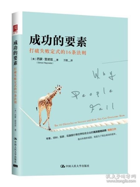 成功的要素：打破失败定式的16条法则