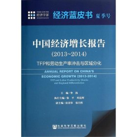 经济蓝皮书夏季号：中国经济增长报告（2013～2014） 