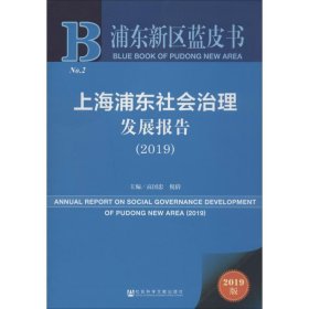 浦东新区蓝皮书：上海浦东社会治理发展报告（2019）