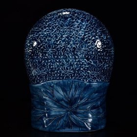 清乾隆年青花百佛像