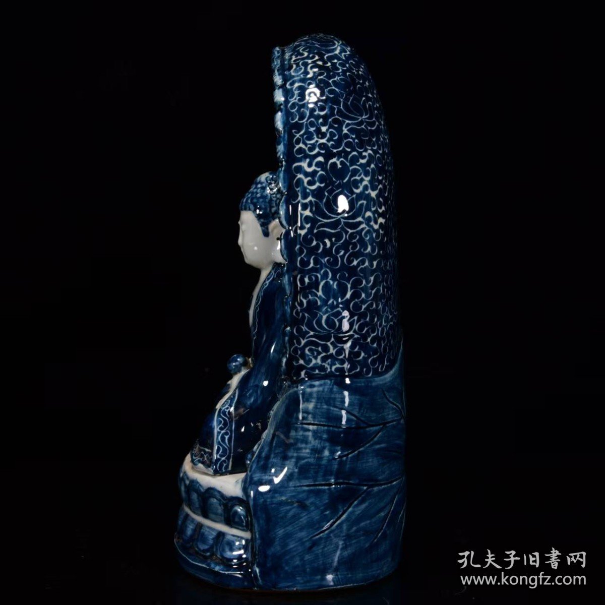 清乾隆年青花百佛像