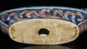 明代宣德青花小龙船