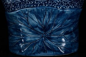 清乾隆年青花百佛像